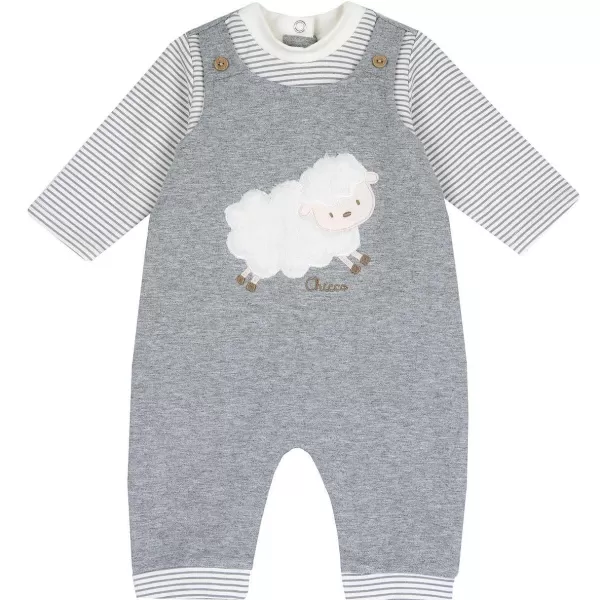 Discount Chicco Babygrow Sem P S Aberto Na Parte Interna Da Perna Cinzento M ©Dio