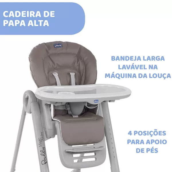 Cheap Chicco Cadeira Da Papa Polly Magic Relax Cocoa