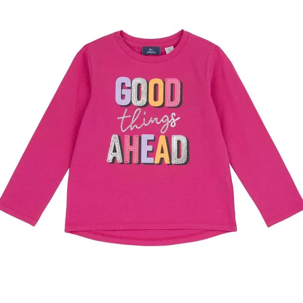 Online Chicco Camisola De Manga Comprida Com Estampagem Colorida
