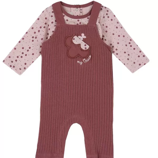 Cheap Chicco Conjunto Com Body Exterior De Manga Comprido E Jardineiras