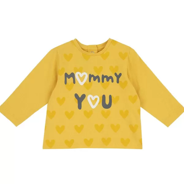 Online Chicco T-Shirt Com Estampa De Cora Es Tom Sobre Tom