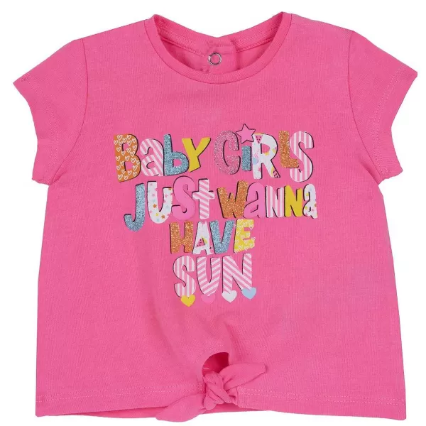 Outlet Chicco T-Shirt Com Estampagem E La O Na Cintura - Algod O Sustent Vel