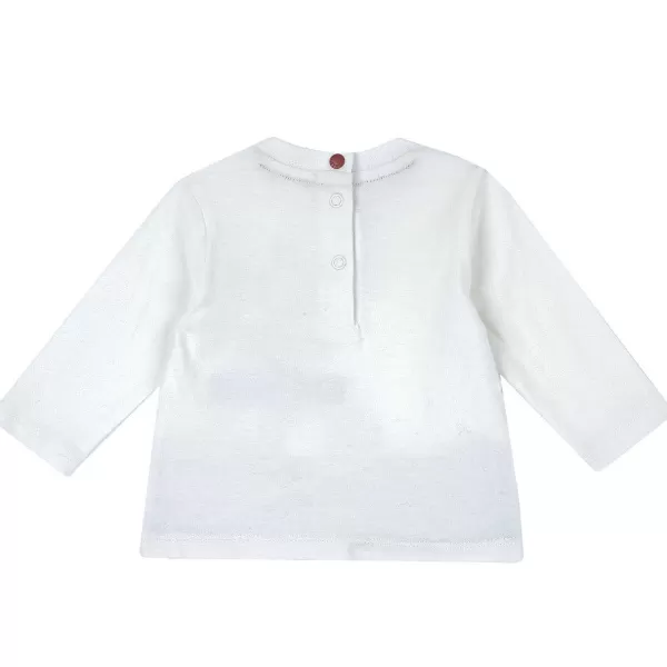 Shop Chicco T-Shirt De Manga Comprida Com Estampagem - Algod O Sustent Vel