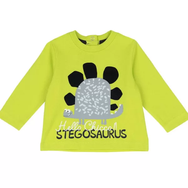 Cheap Chicco T-Shirt De Manga Comprida Com Estampagem Divertida - Algod O Sustent Vel