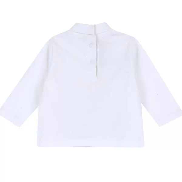 Discount Chicco T-Shirt De Manga Comprida Com Estampagem Divertida - Algod O Sustent Vel