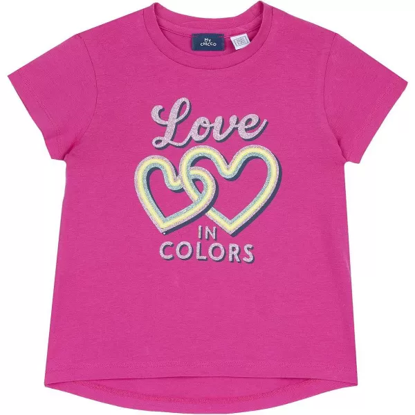 Sale Chicco T-Shirt Manga Curta Cora Es Estampados Rosa