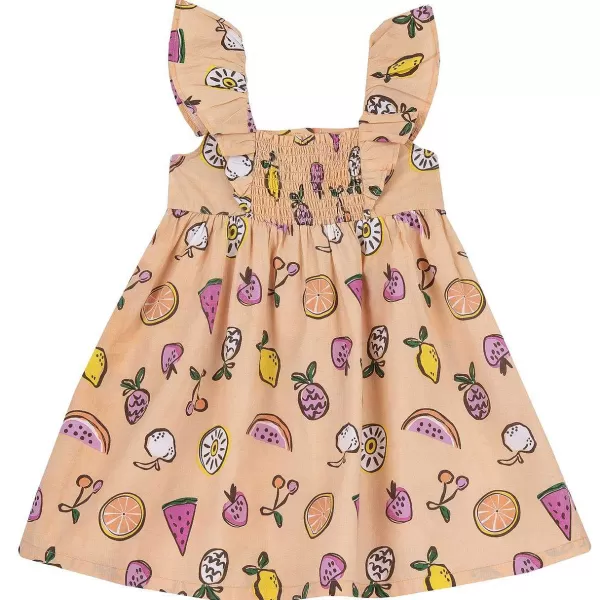 Sale Chicco Vestido De Algod O Sem Mangas Padr O De Frutas