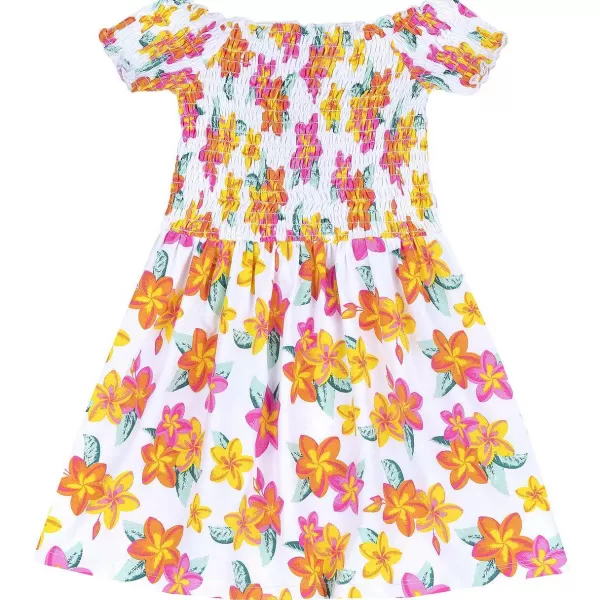 Shop Chicco Vestido De Manga Curta Em Algod O Com Padr O Floral
